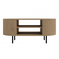 Stolik kawowy 100 cm zaokrąglone boki frezowane 302 OLIVO dąb cremona Stolik kawowy 100 cm zaokrąglone boki frezowane 302 OLIVO dąb cremona